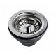 TEKA Accesorio fregadero   VALVULA CESTILLA S/REB INOX, 61001303